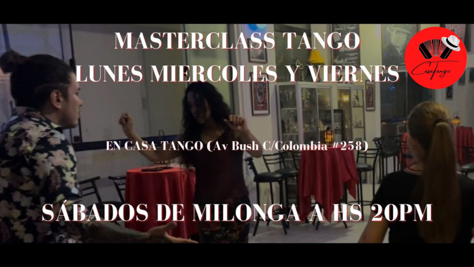 SÁBADO NOCHE MILONGUERA!