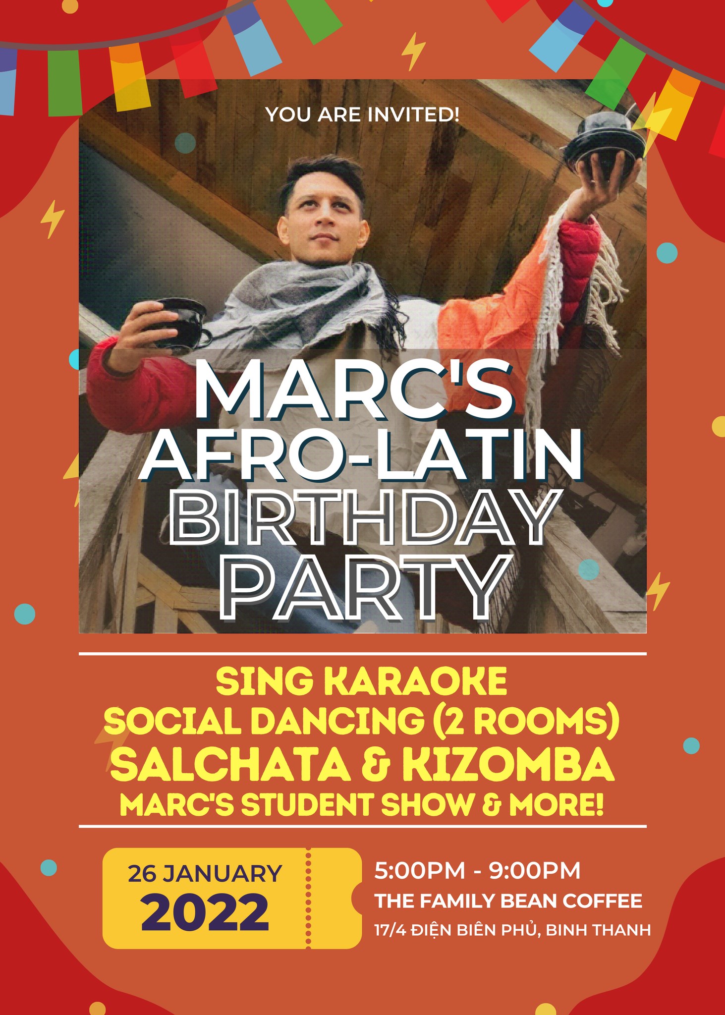 Marc's Afro-Latin Birthday Party (26 01)