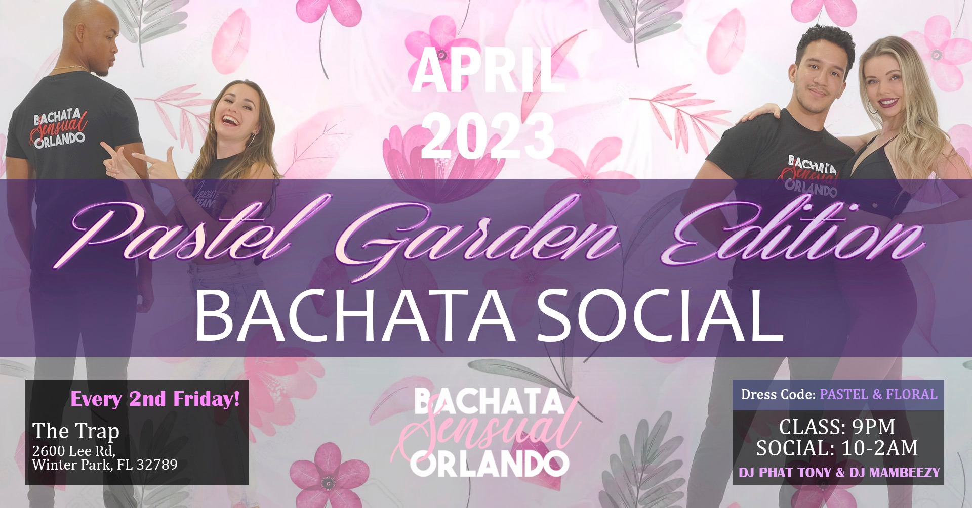 BSO Pastel Garden Bachata Social