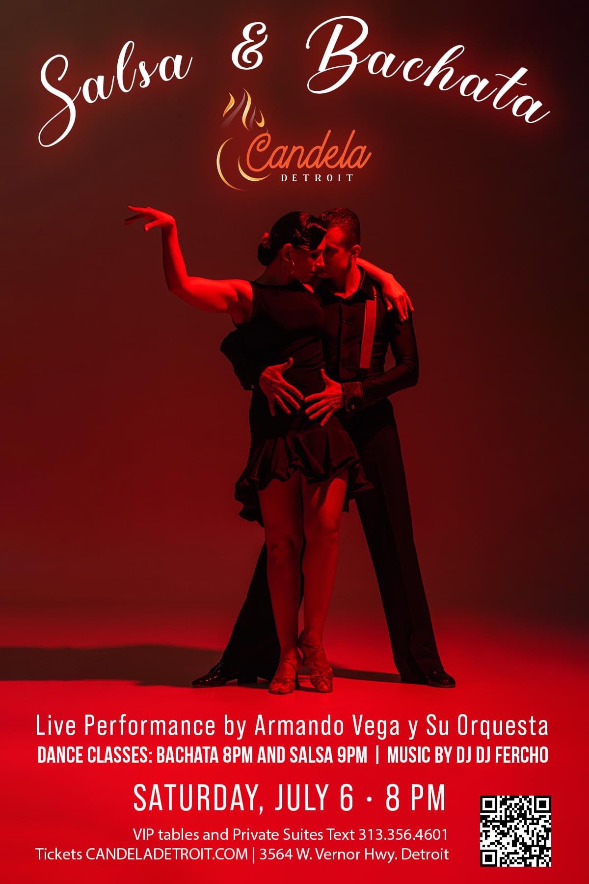 Salsa & Bachata Night at Candela Detroit