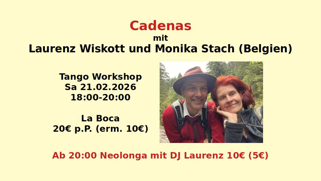 Neotango Workshop - Cadenas