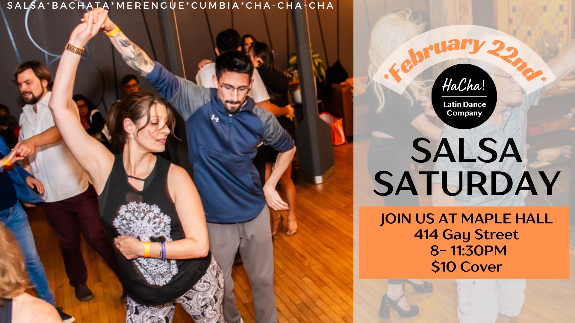 Salsa Saturday @ Maple Hall Knoxville TN