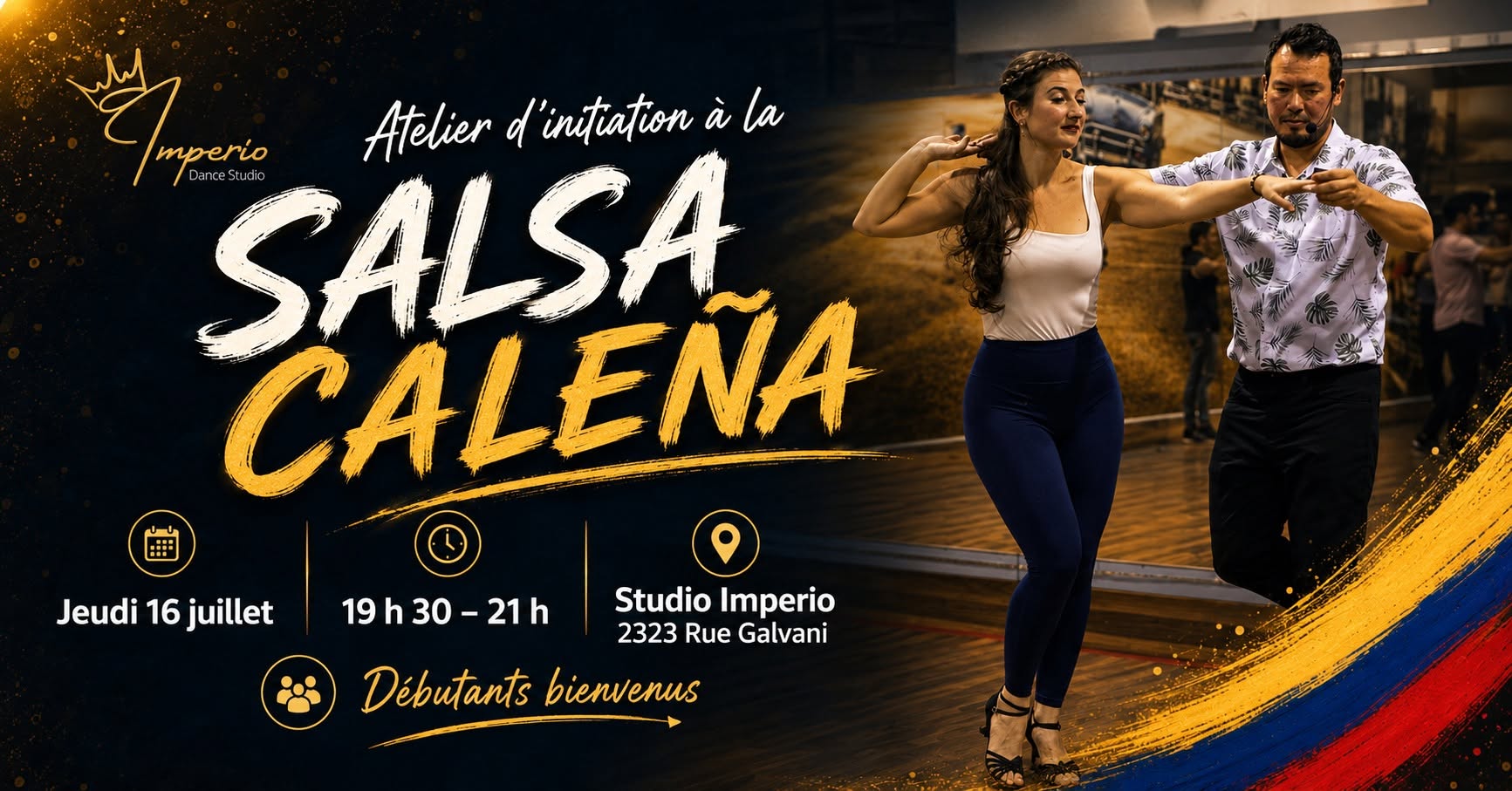 Atelier d'initiation à la Salsa Caleña
