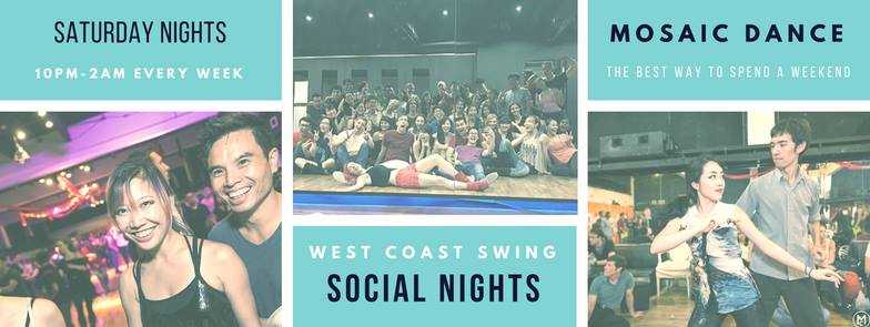 West Coast Swing Social Nights (SAT)