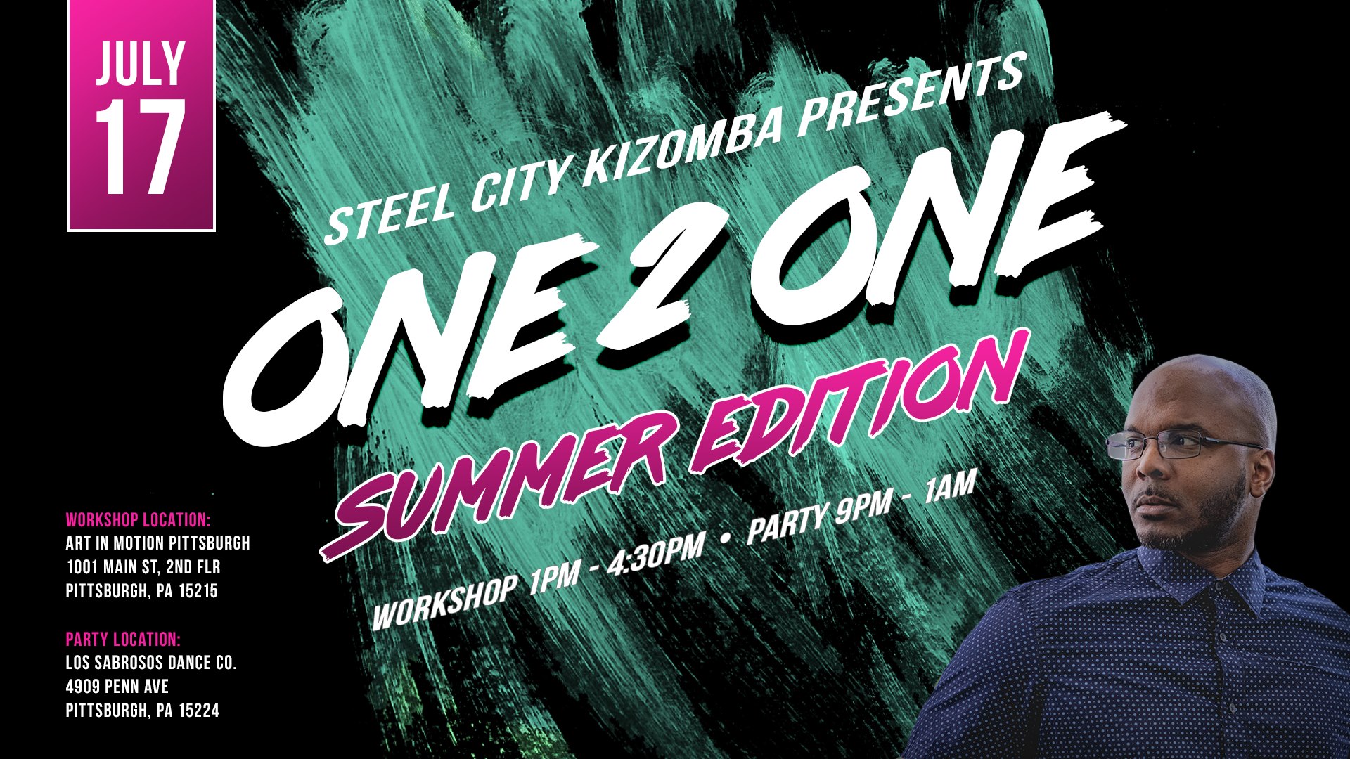 Steel City Kizomba One 2 One: Summer Edition