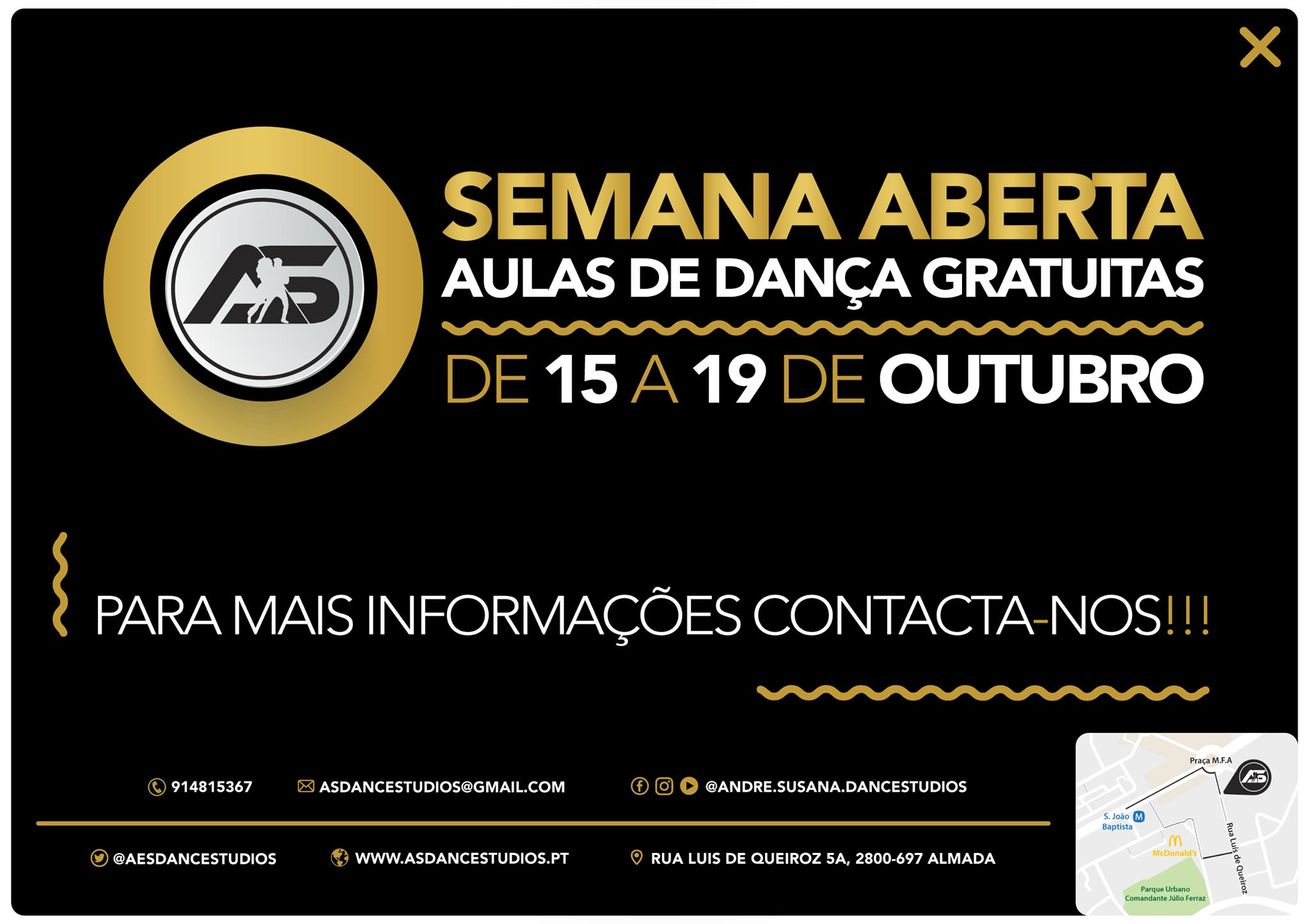 Semana Aberta - Aulas de Dança