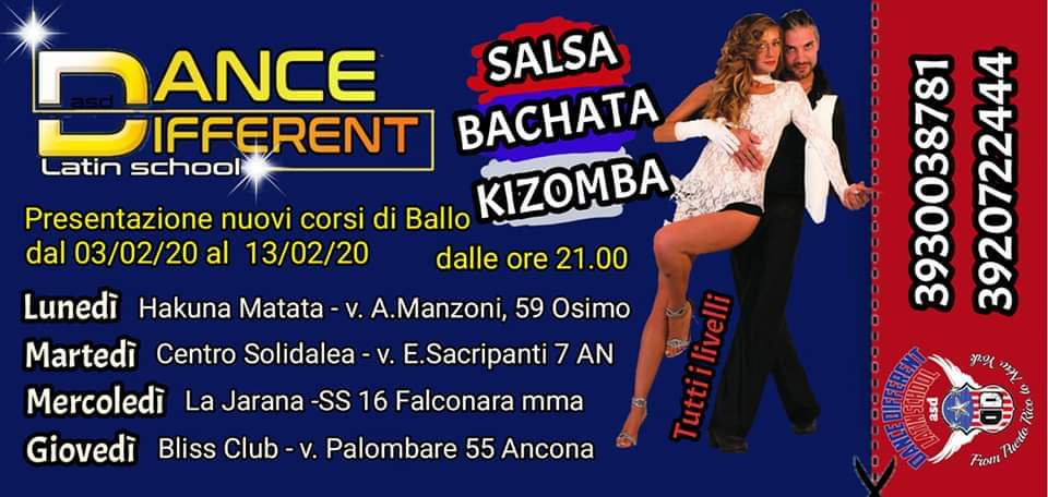 NUOVI CORSI DI BALLO