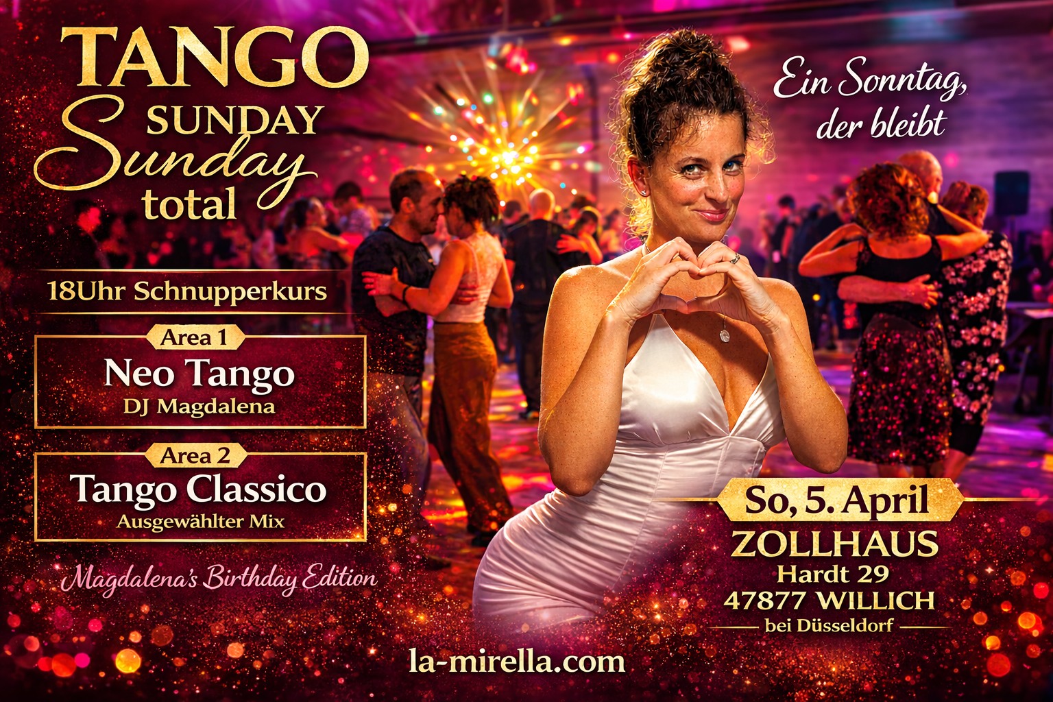 💃✨ TANGO SUNDAY Magdalena’s Birthday Edition ✨🕺