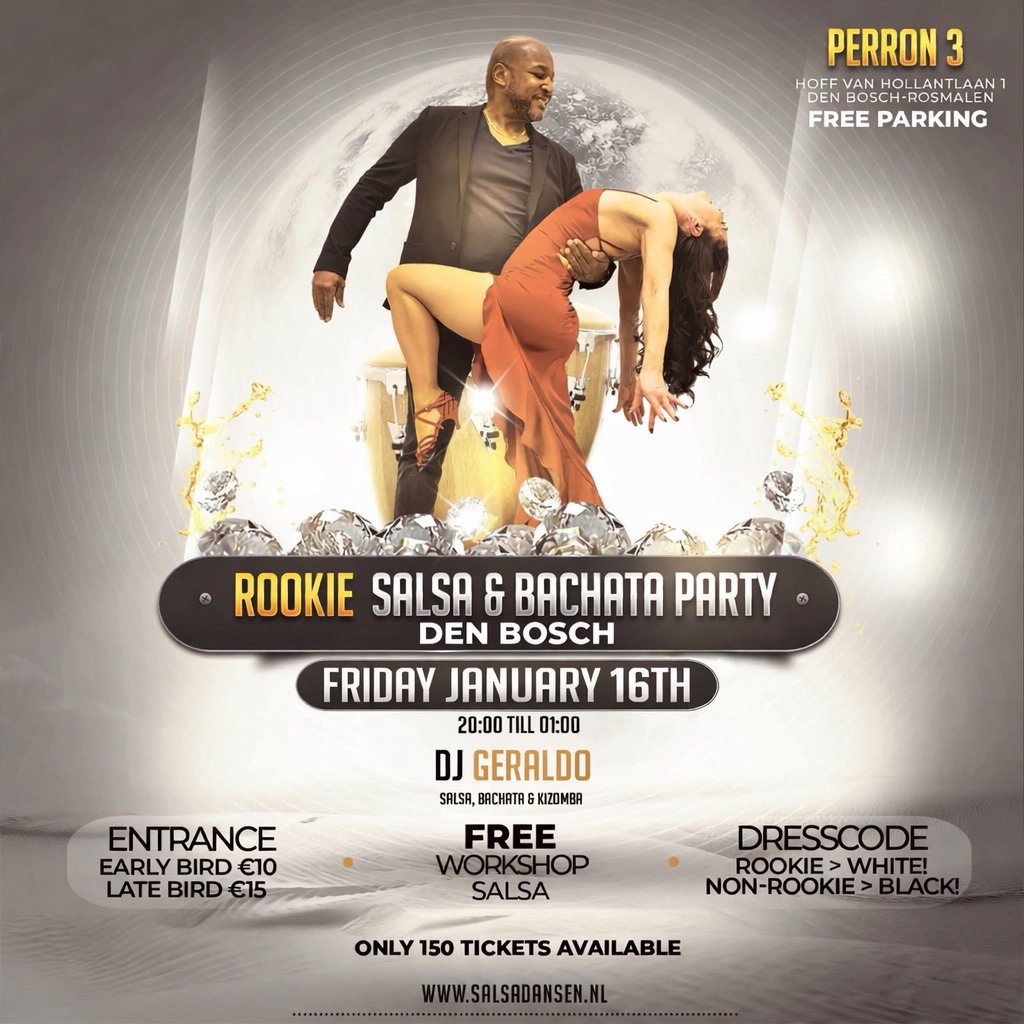 Rookie Salsa & Bachata Party Den Bosch
