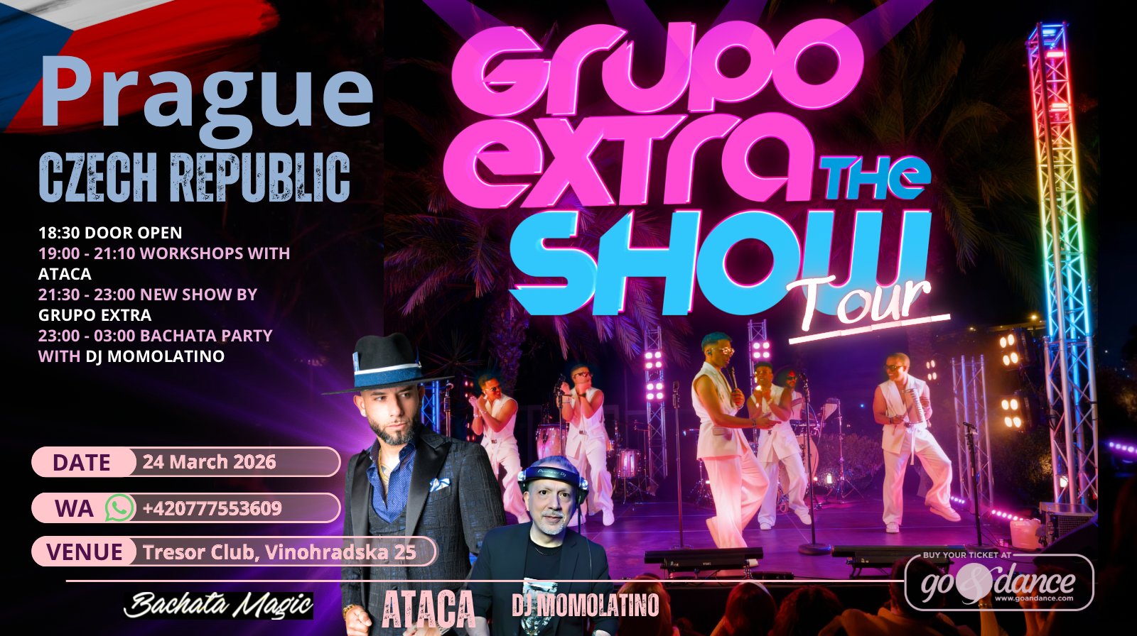 Grupo Extra & Ataca Jorge in Prague