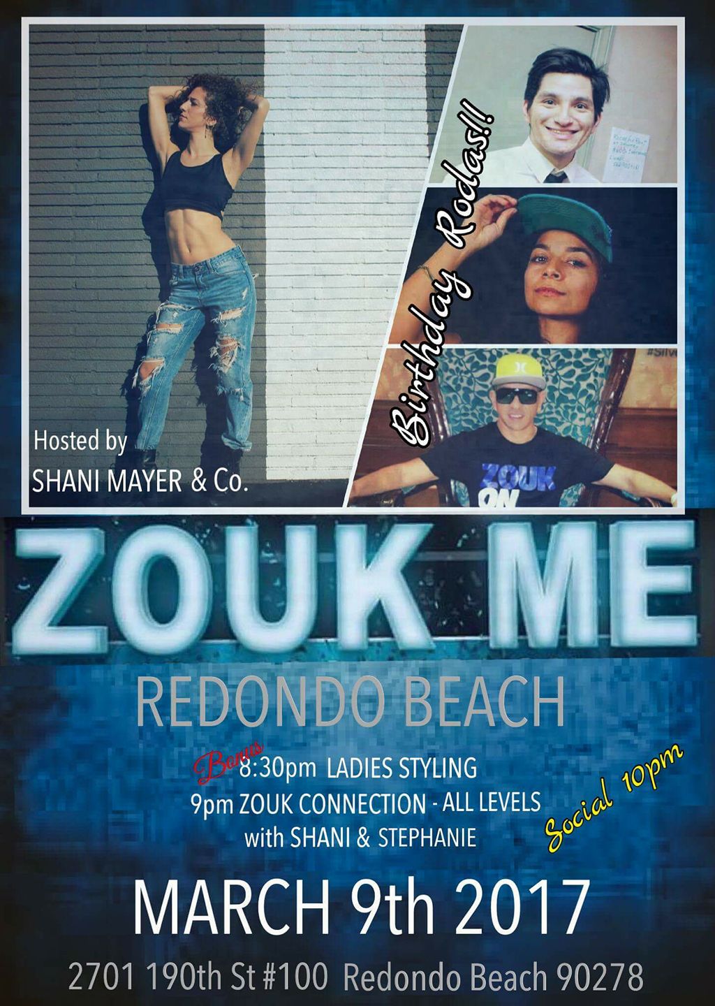 Zouk Me Redondo Beach Social !