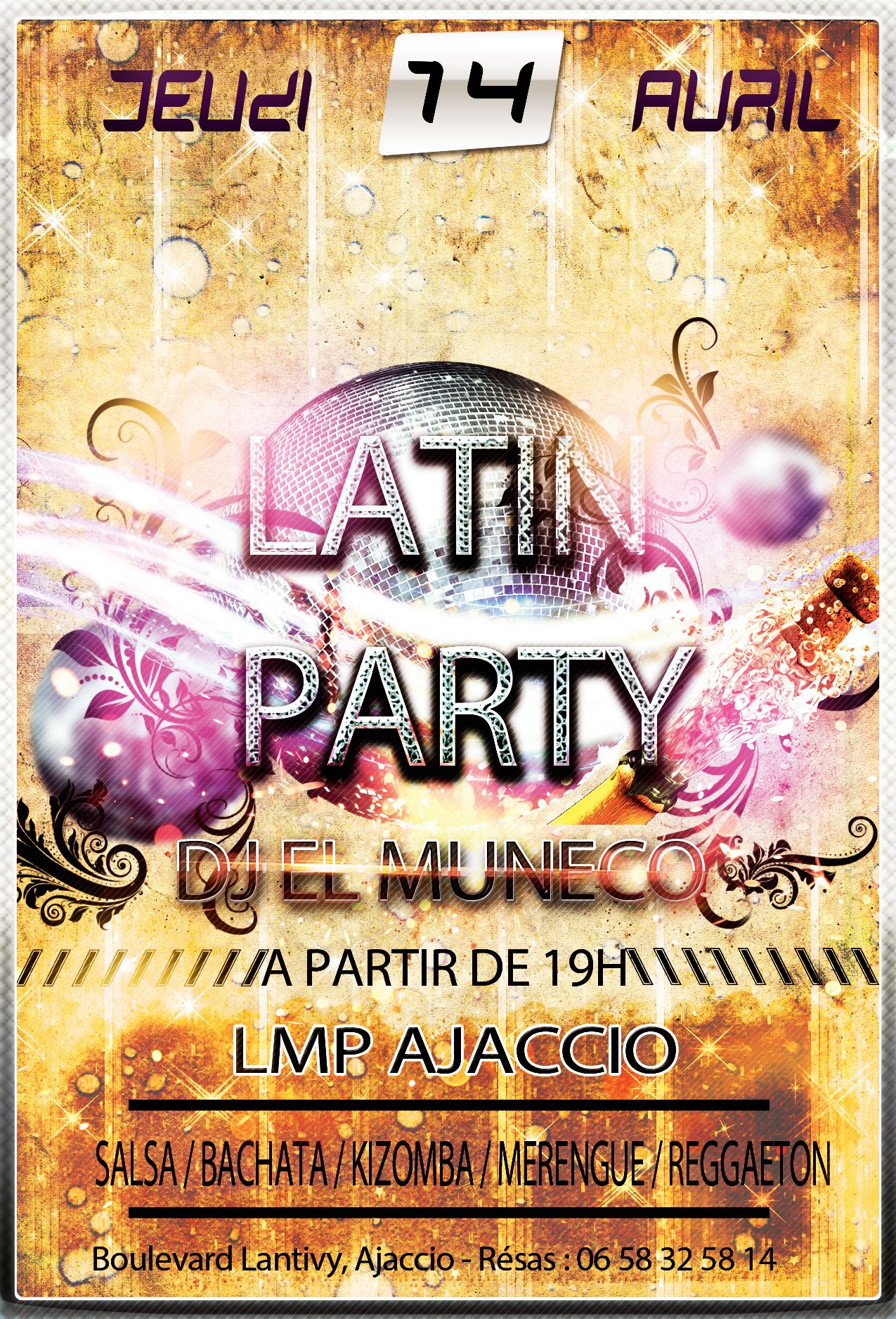 Latin Party - Lpm Ajaccio - Jeudi 14 Avril