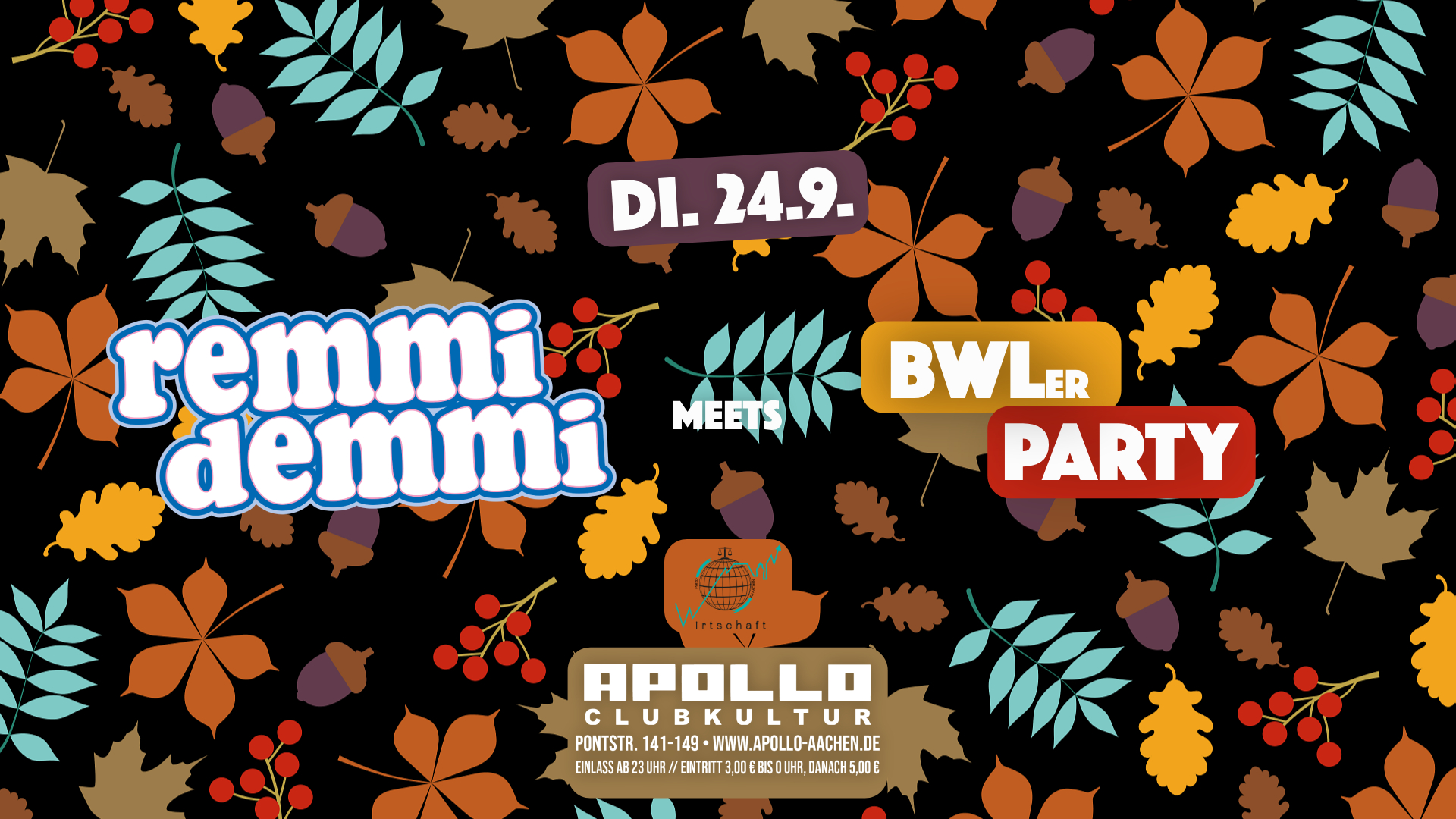 REMMI DEMMI meets FH Wiwi Ersti Party