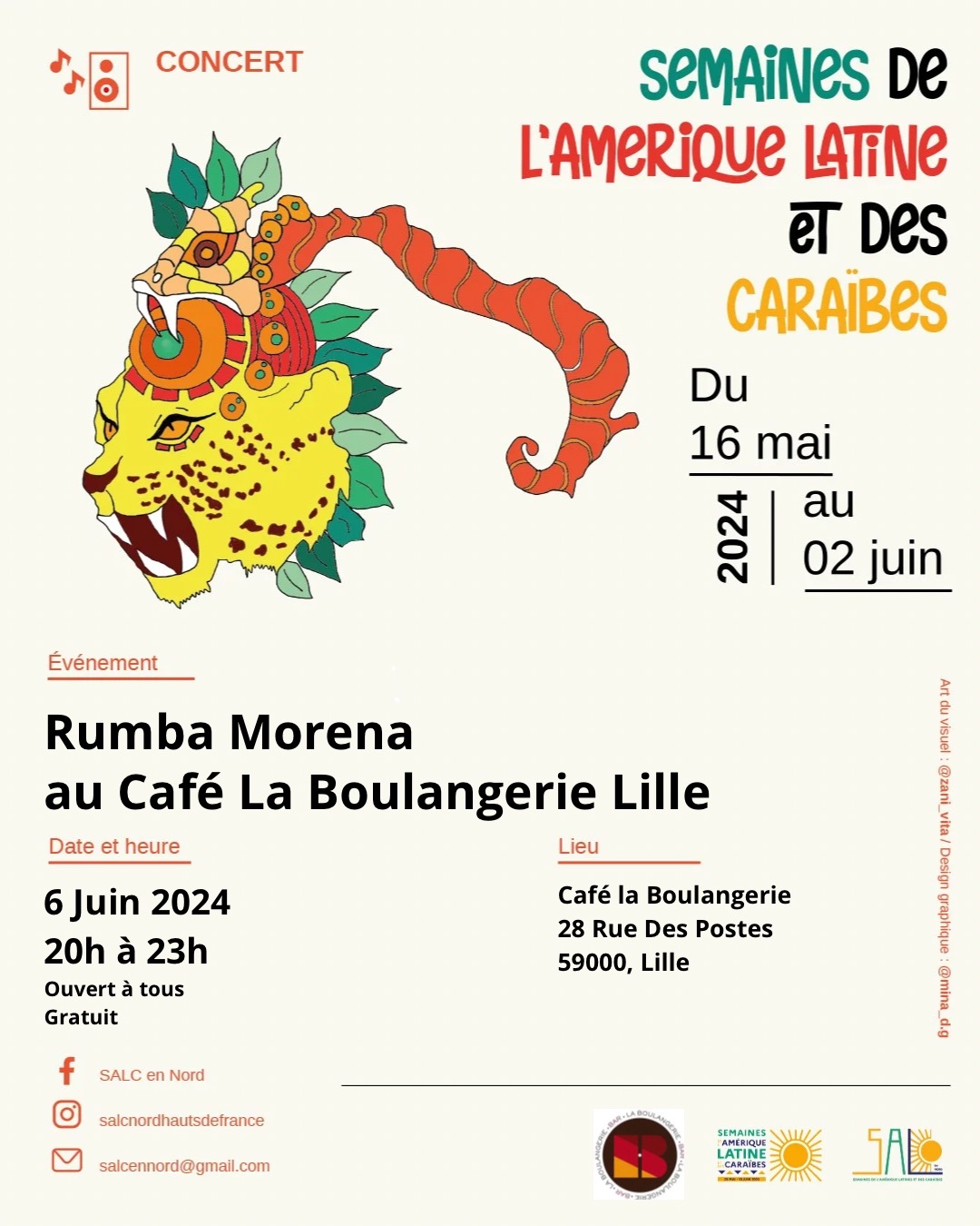 Rumba Morena à la Boulangerie Bar
