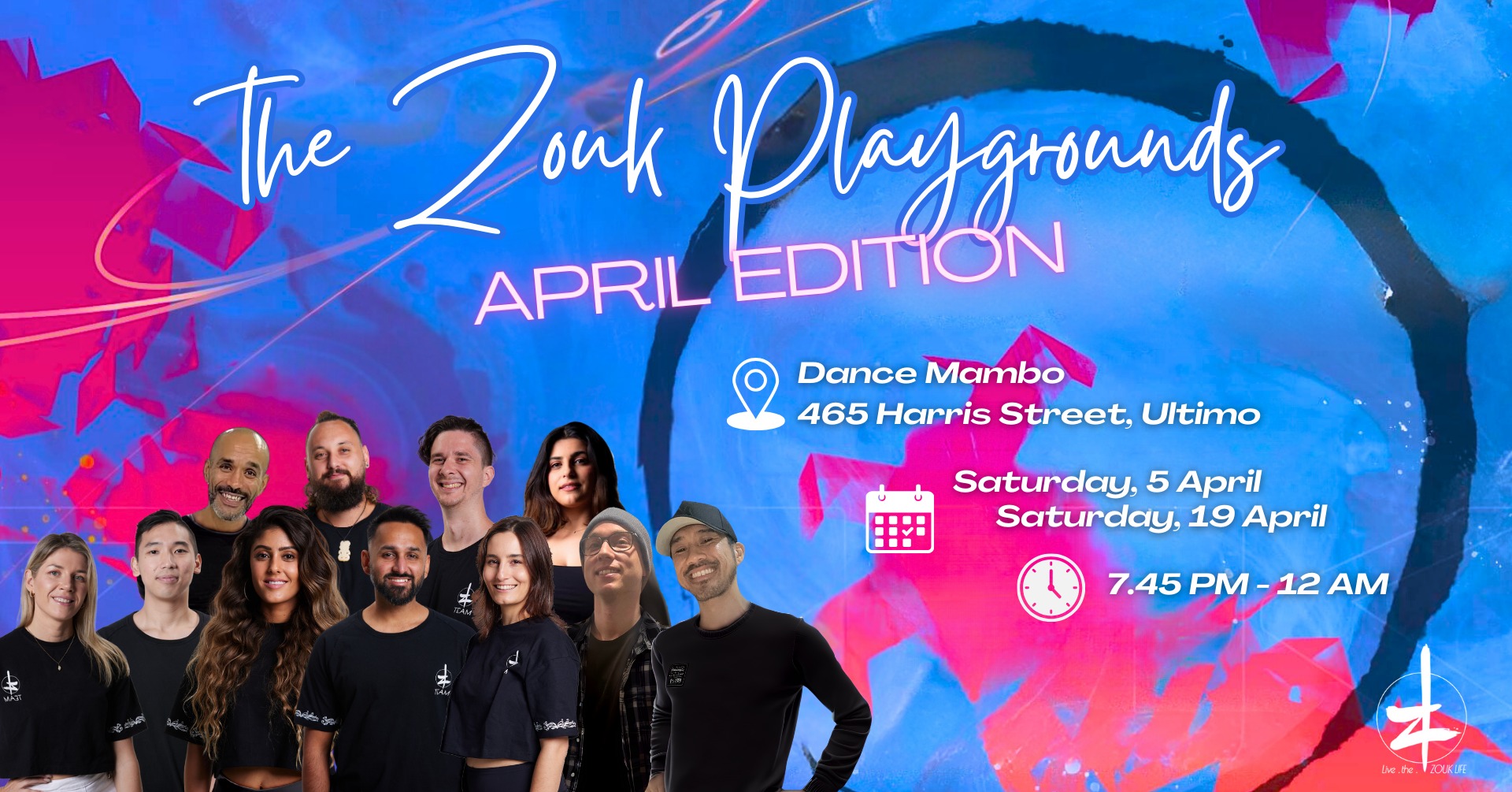 Zouk Life Presents: The Zouk Playgrounds - April Edition