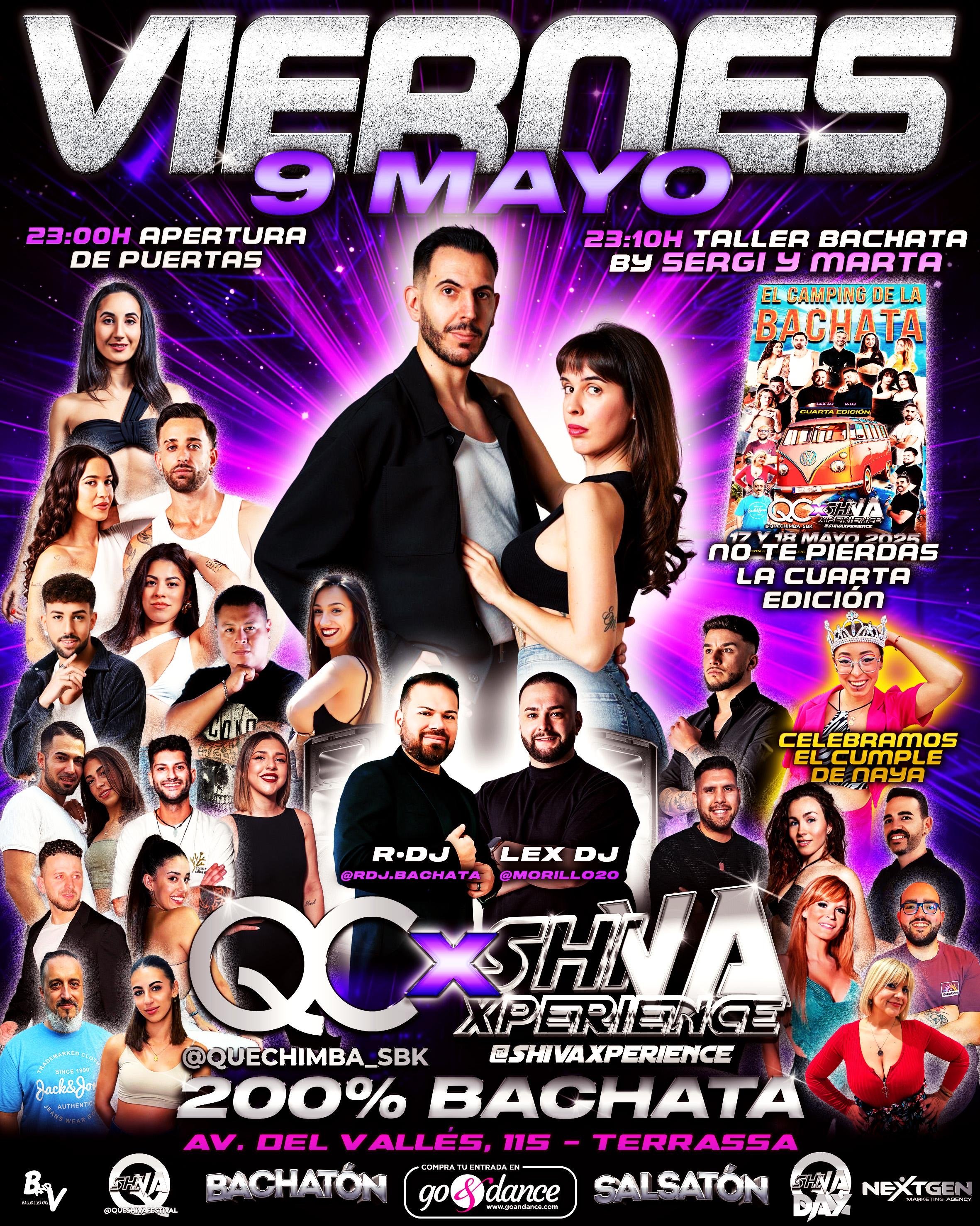 Viernes 9 de Mayo QC x SHIVA