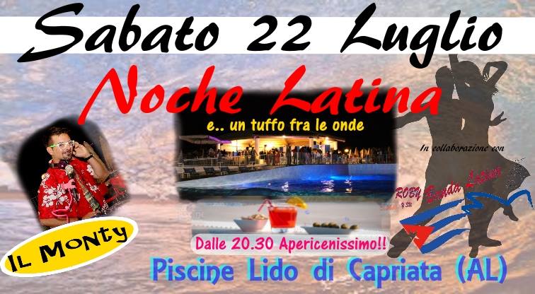 Bailando latino & Bagno in piscina y fiesta