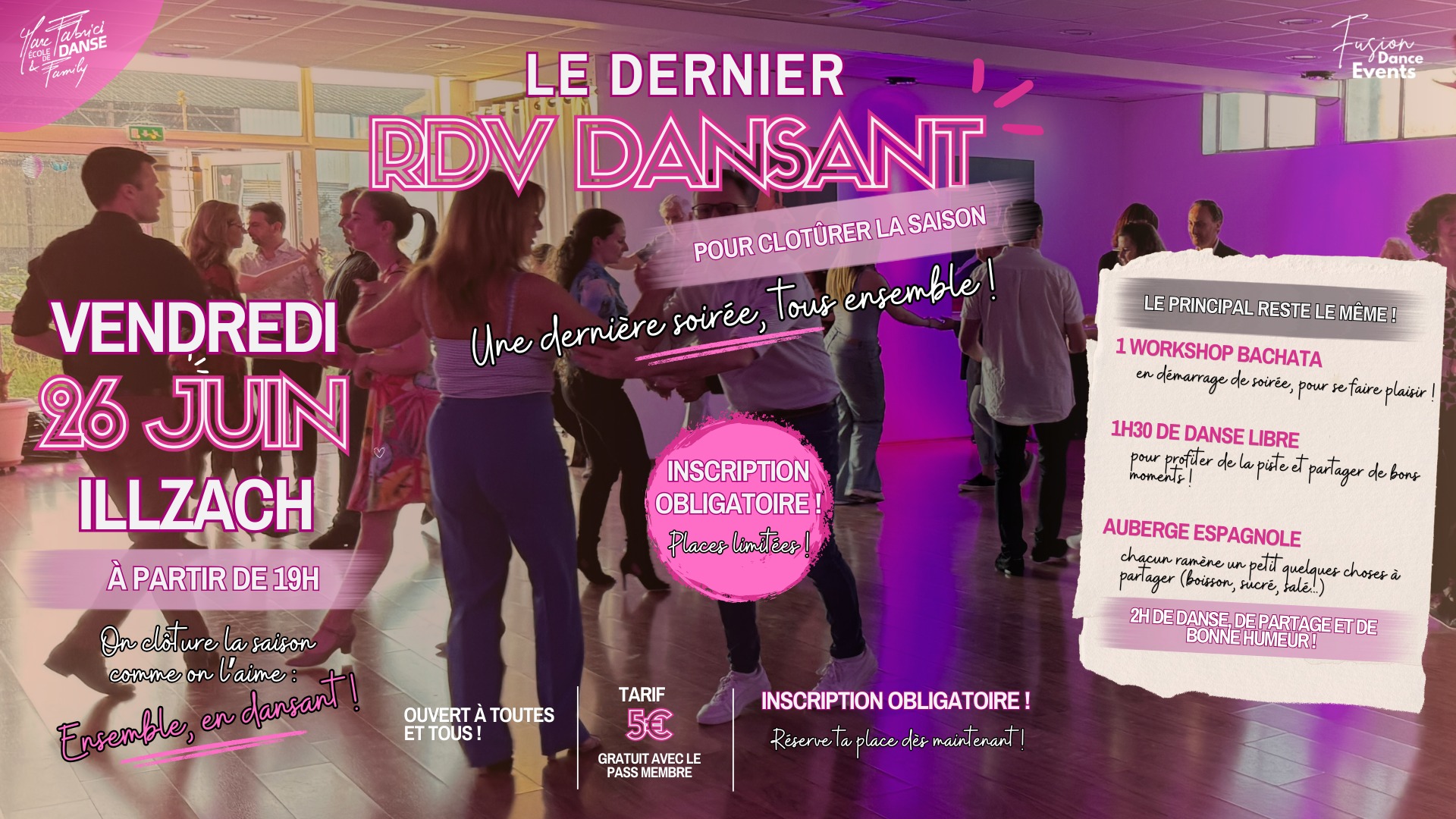 ✨ Le dernier RDV Dansant de la saison Illzach ✨