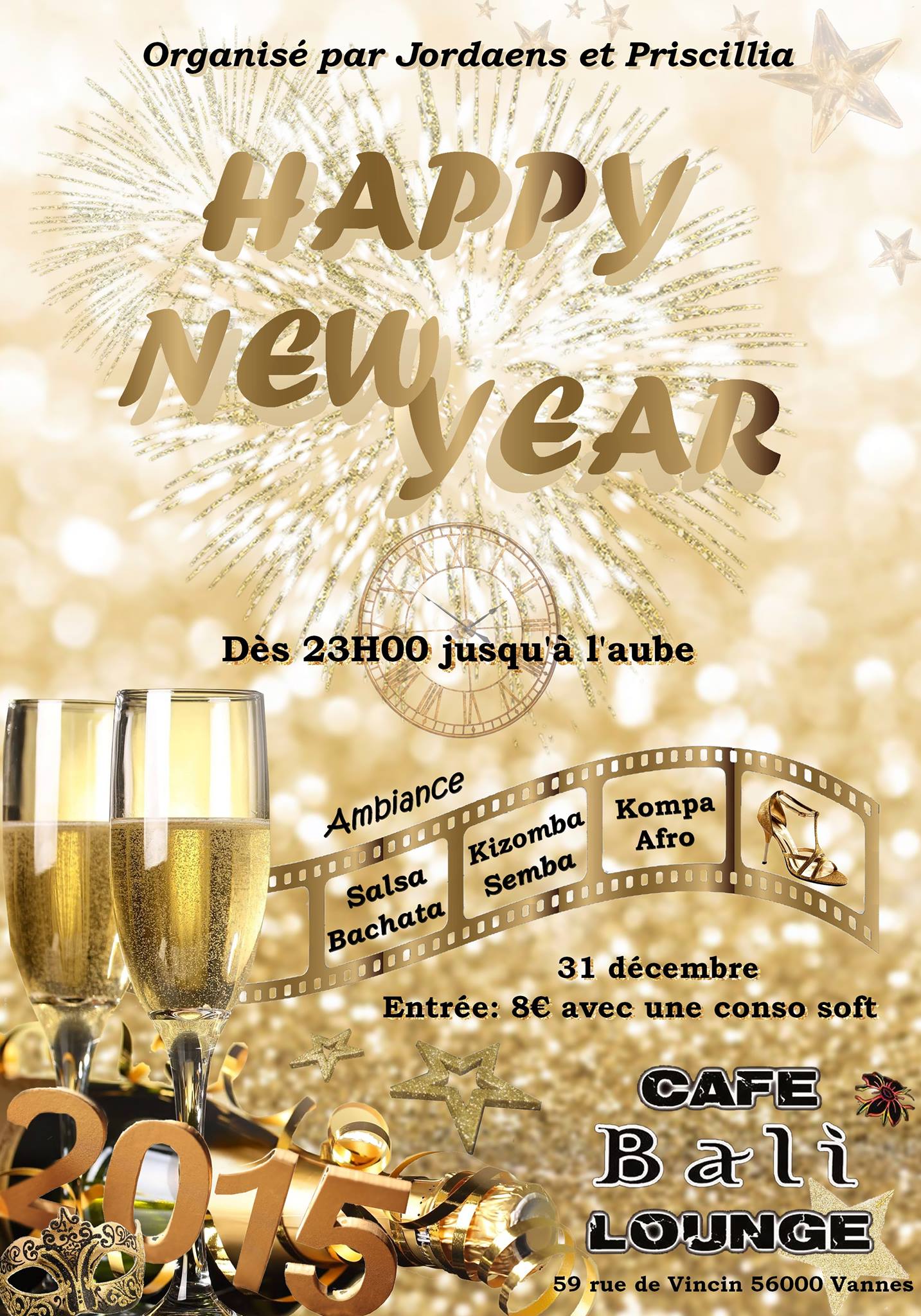 Nouvel An Bali café Vannes Salsa Kizomba
