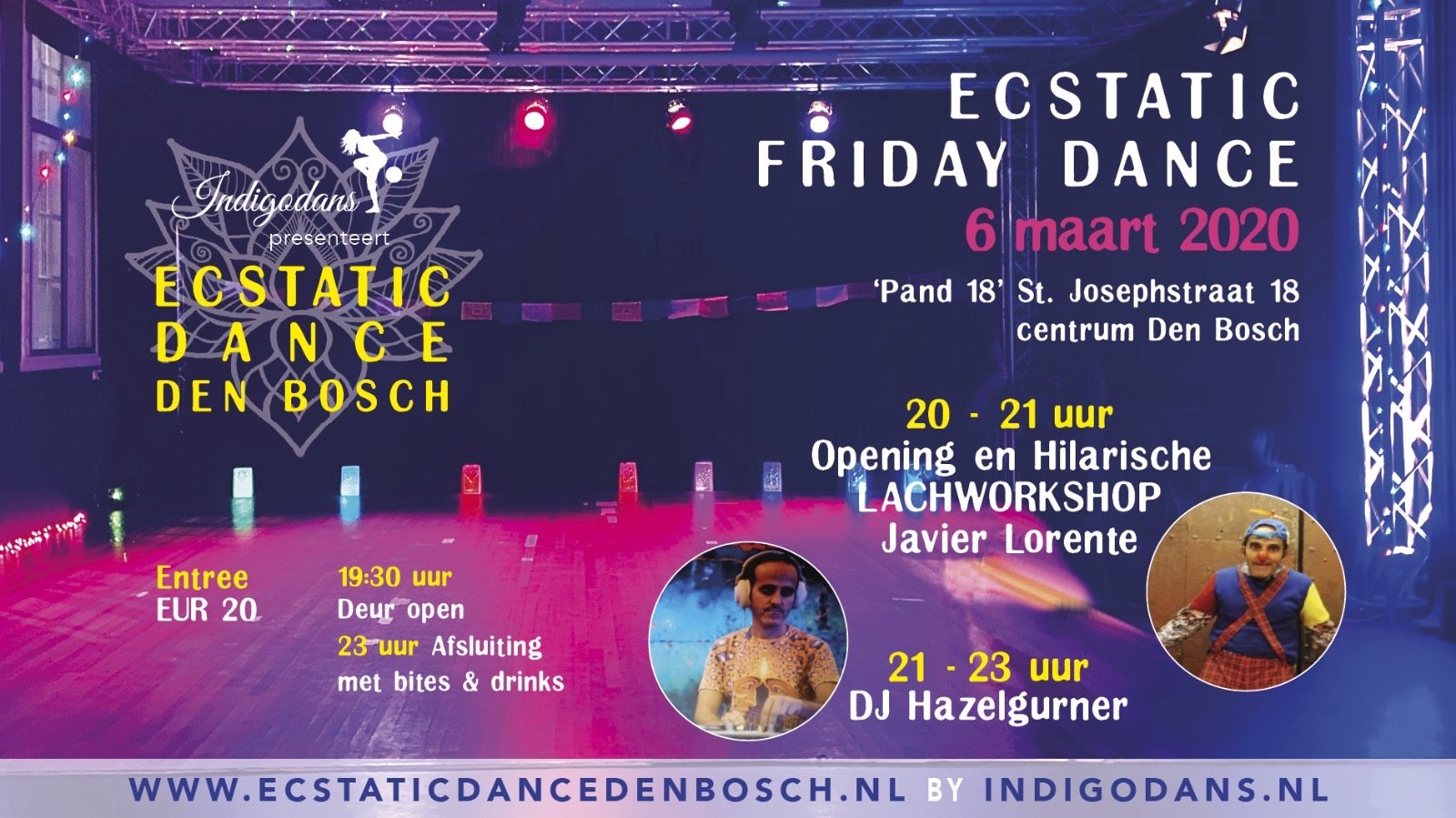 Ecstatic Friday Dance hartje Den Bosch SOLD OUT