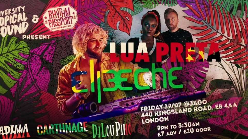 Lua Preta (UK debut) with ElPeche, Naphta, Carthnage & Lou Pino