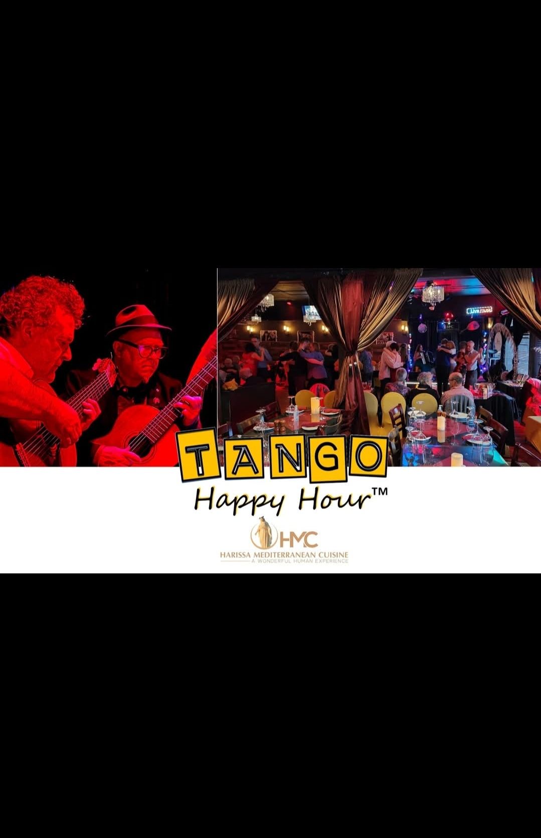 TangoHappyHour w live music & drop-in lesson!