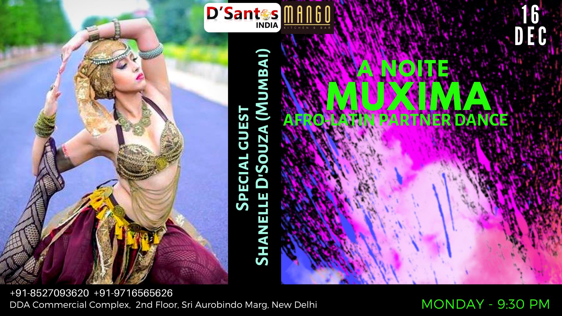 A Noite Muxima-Afrolatin partner dance night