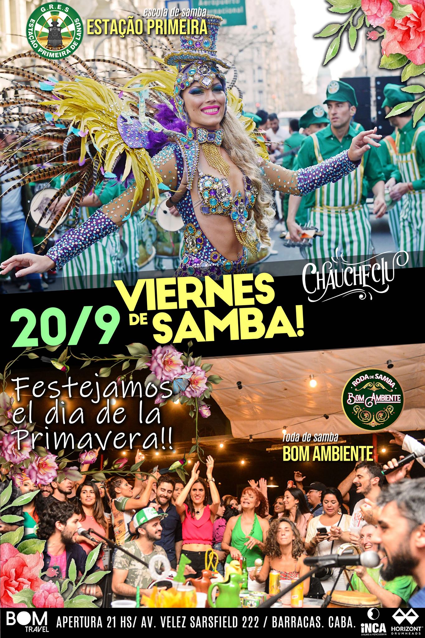 Viernes de Samba! Día de la Primavera