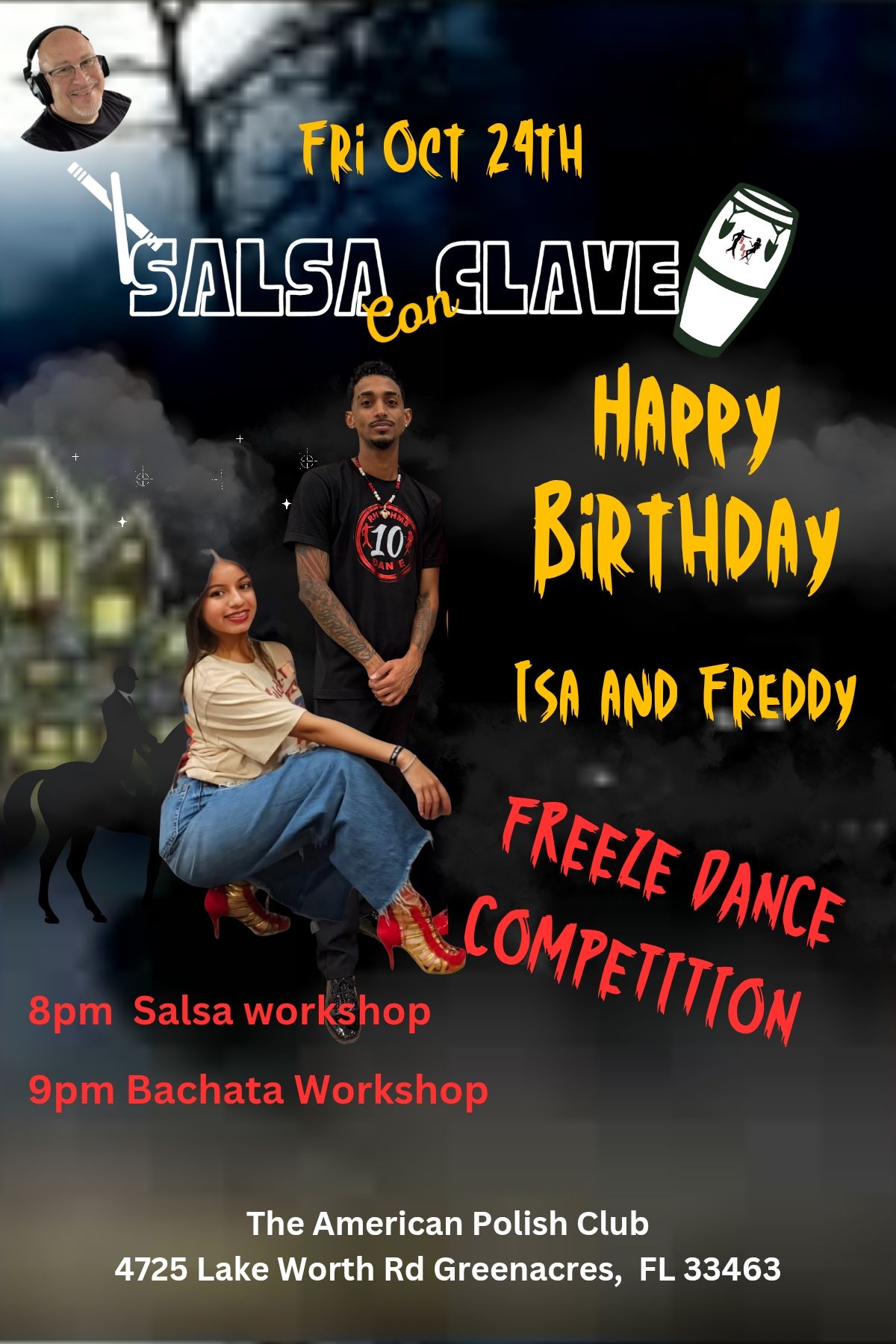 Salsa Con Clave GOTHICl Halloween Party
