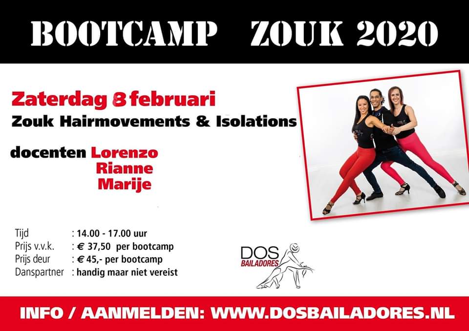 Bootcamp Zouk + support WOII filmproject