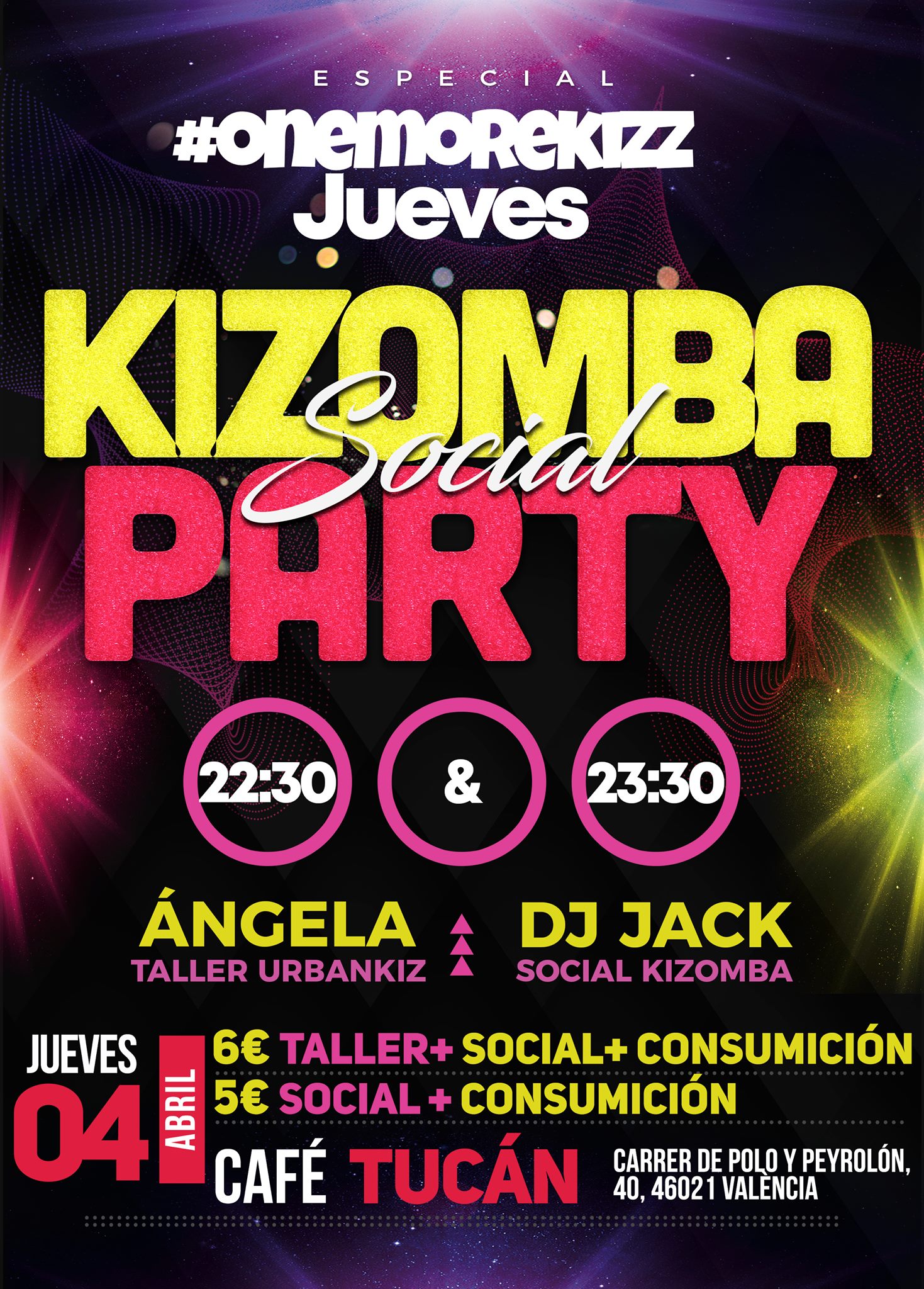 OneMoreKizz Especial JUEVES 4 Abril