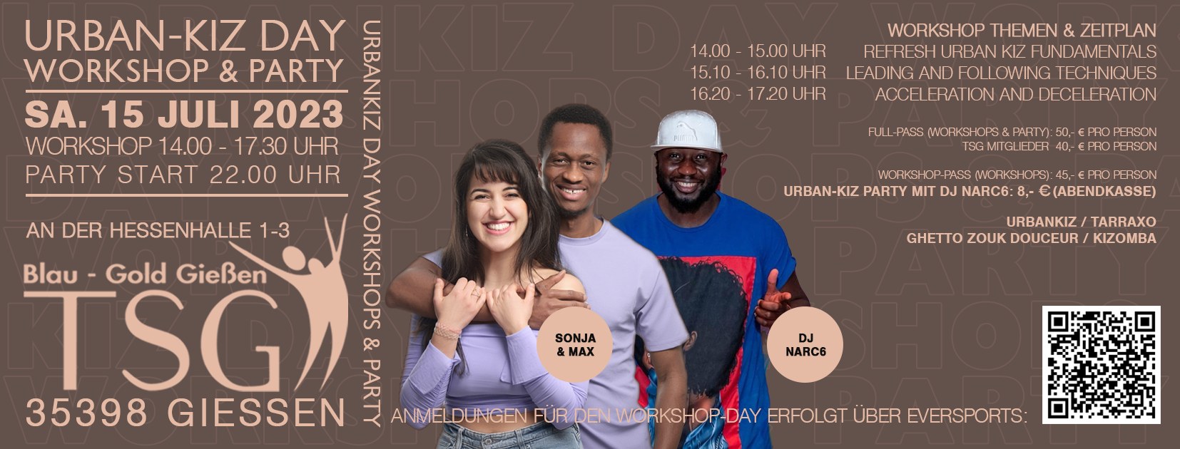 Urban-Kiz Day mit Sonja + Max und DJ Narc6