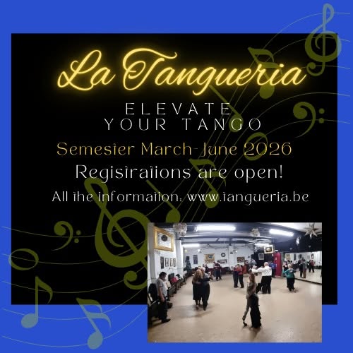 La Tangueria Brussels: elevate your tango in one of our classes at 7 levels
