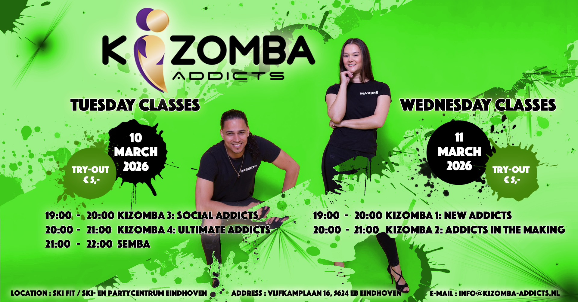 Kizomba Addicts Dance Season March -2026