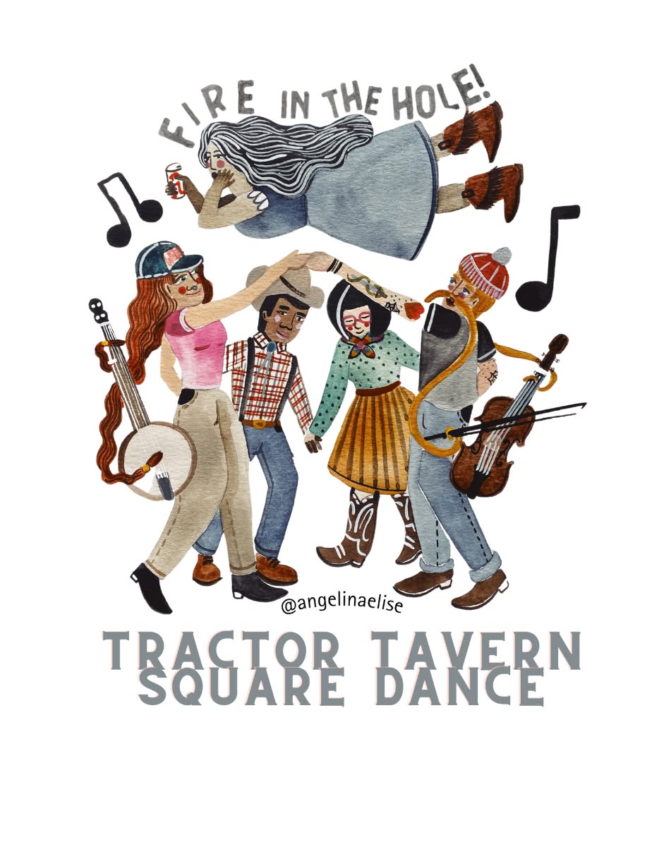Tractor Square Dance! Mississippi Hotdogs w David Thielk calling