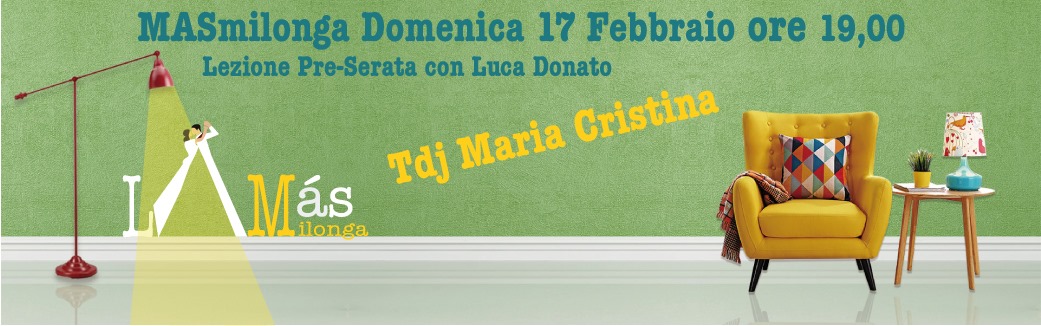 MASmilonga con Maria Cristina Tdj