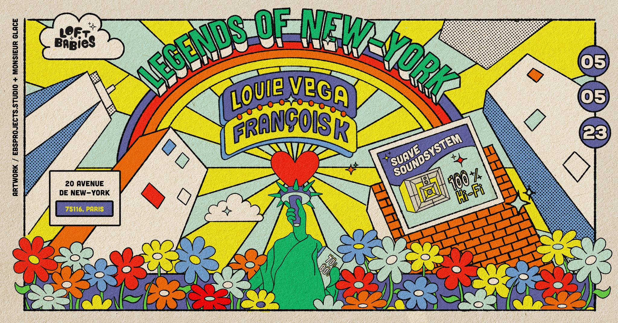 Louie Vega + Franรงois K โ LOFT Babies : Legends of NYC