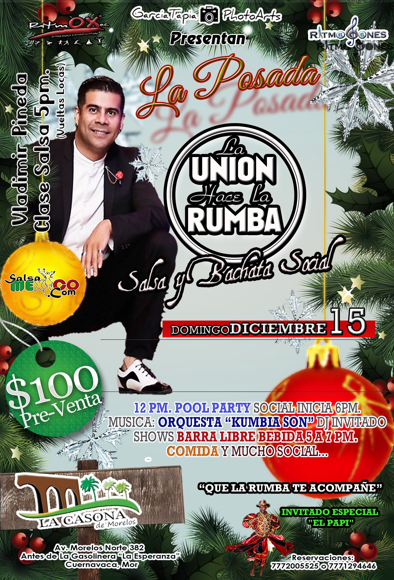 La Unión Hace La Rumba Salsa Y Bachata Social La Posada