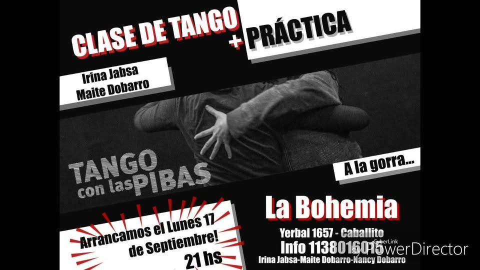 Clase + Práctica de Tango con Las Pibas