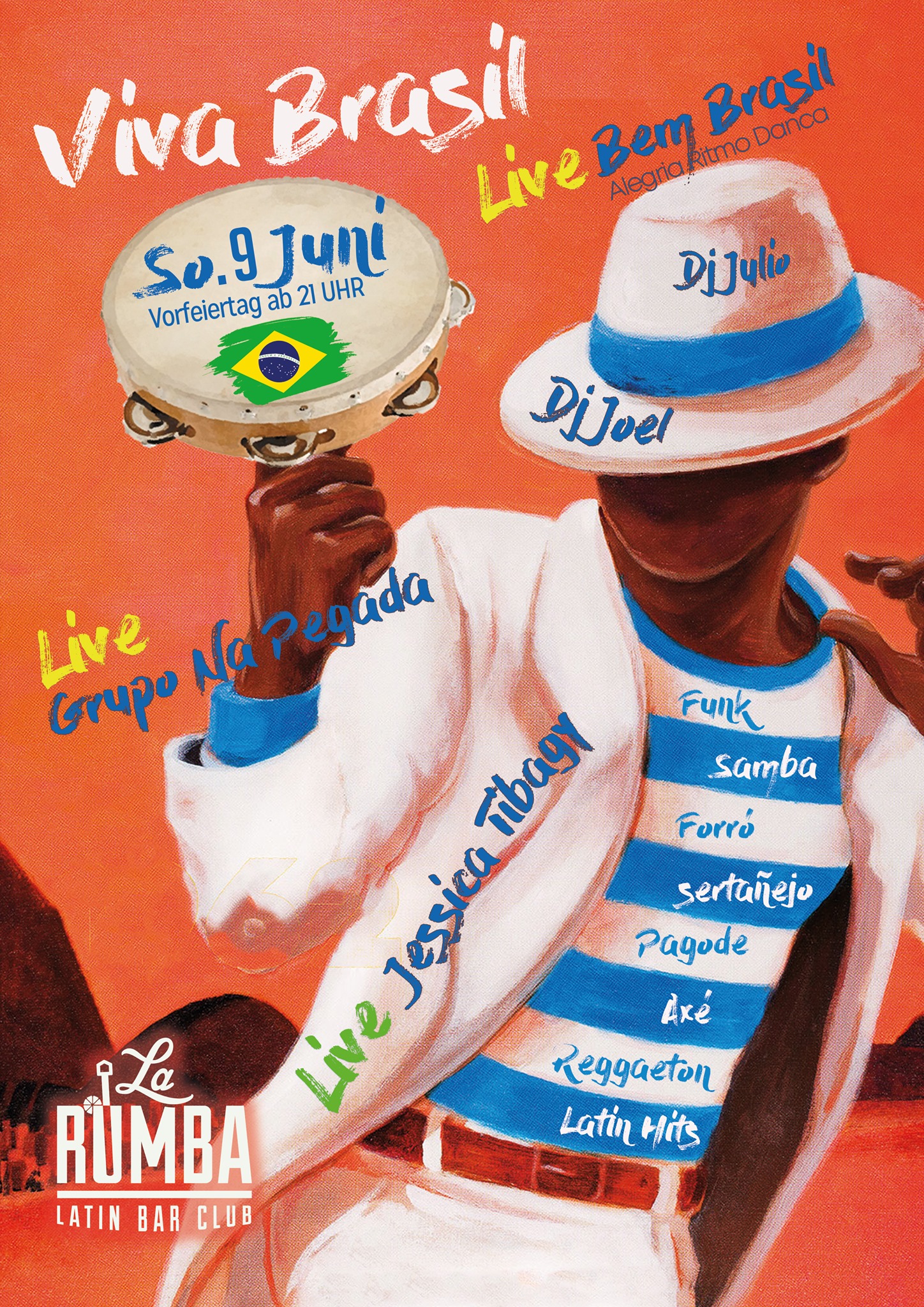 Viva Brasil - La Rumba So. 9 Juni Vorfeiertag