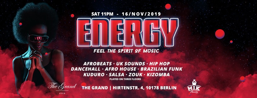 ENERGY Feel the Spirit of Music - The Grand Club