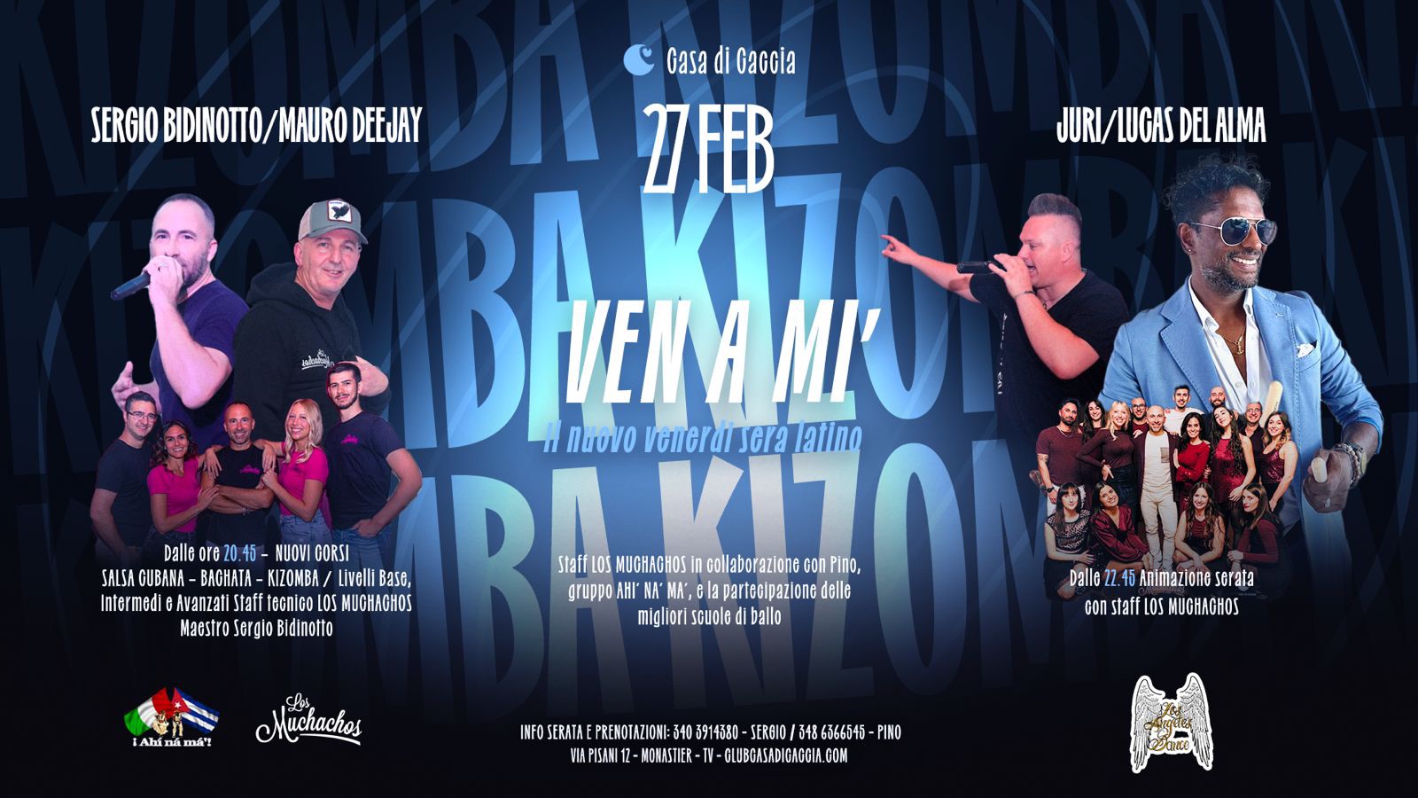 VENERDI 27 FEBBRAIO_SALA LATINA