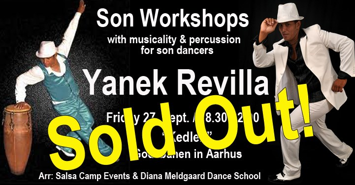 Join the Son & Musicality workshop with Yanek Revilla in Aarhus