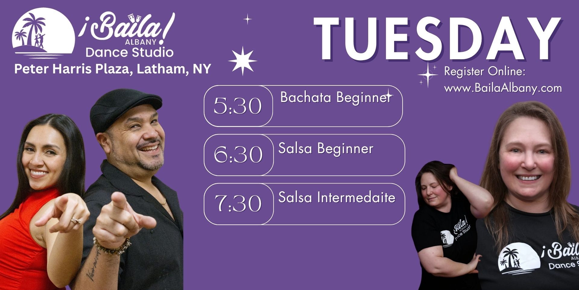 Tuesday Salsa Progression Series @ Baila Albany