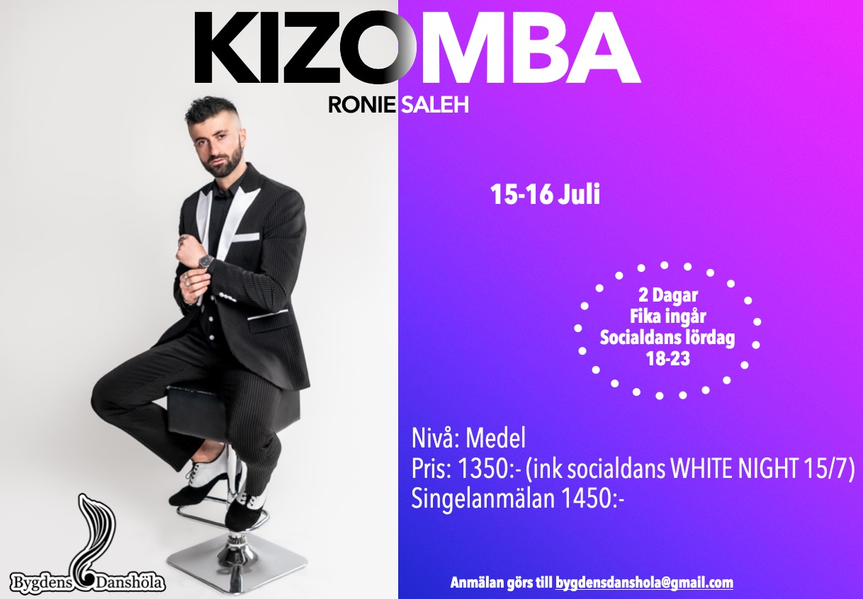Kizomba Helgkurs med Ronie Saleh