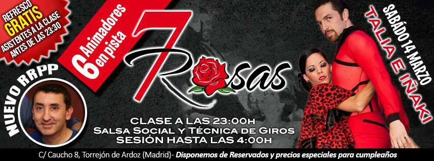 SIETE ROSAS SALSA