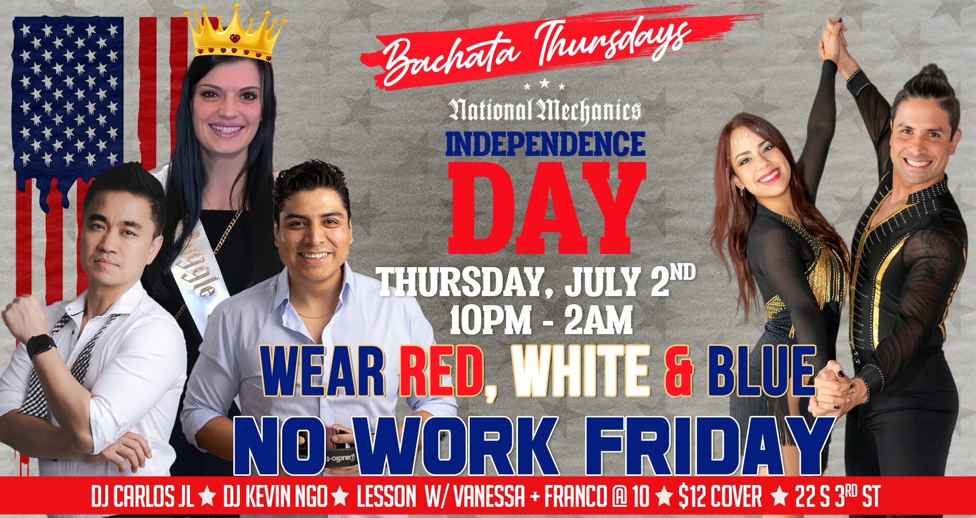 Bachata Thursdays - JULY 2