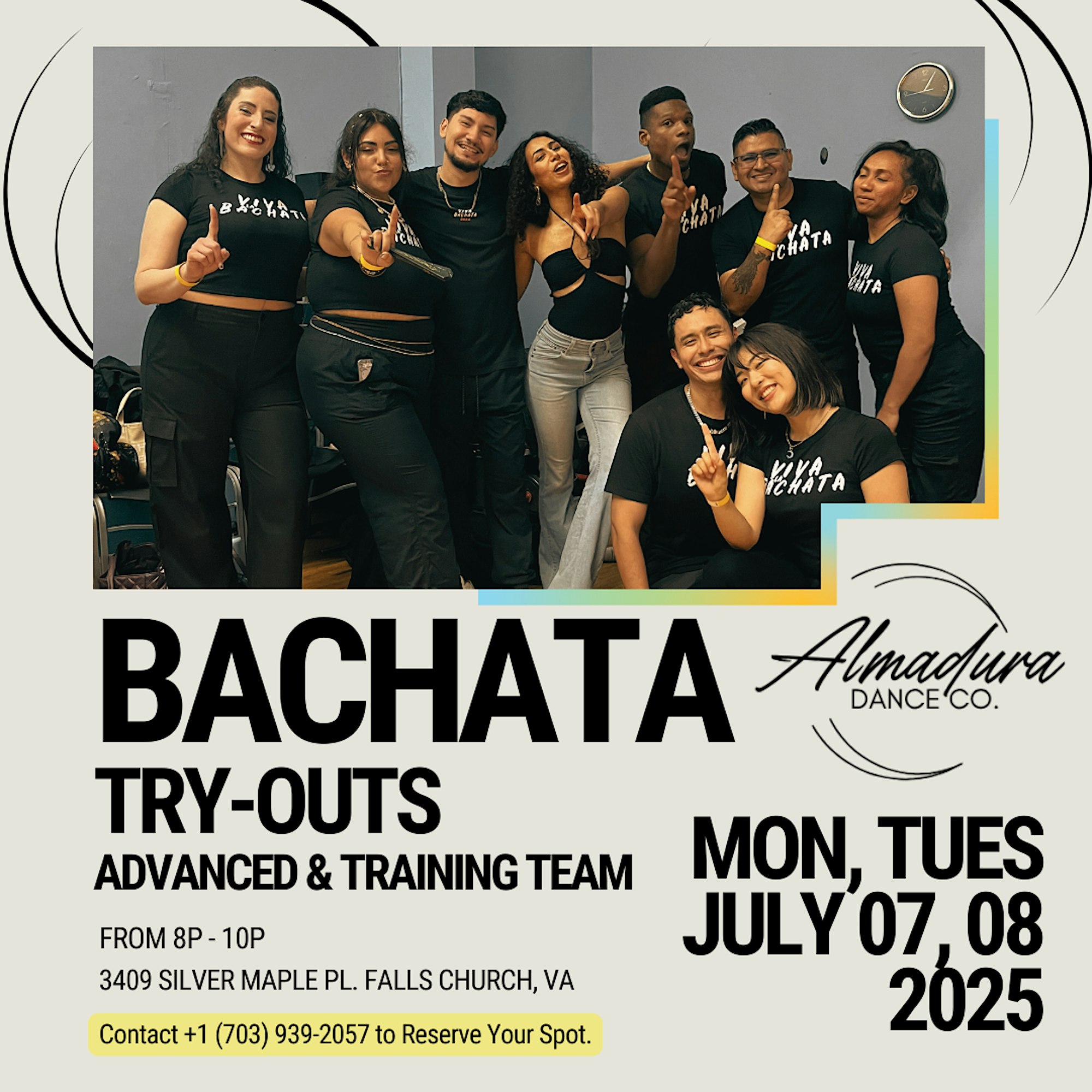 ALMADURA D.C. Bachata Team Tryouts