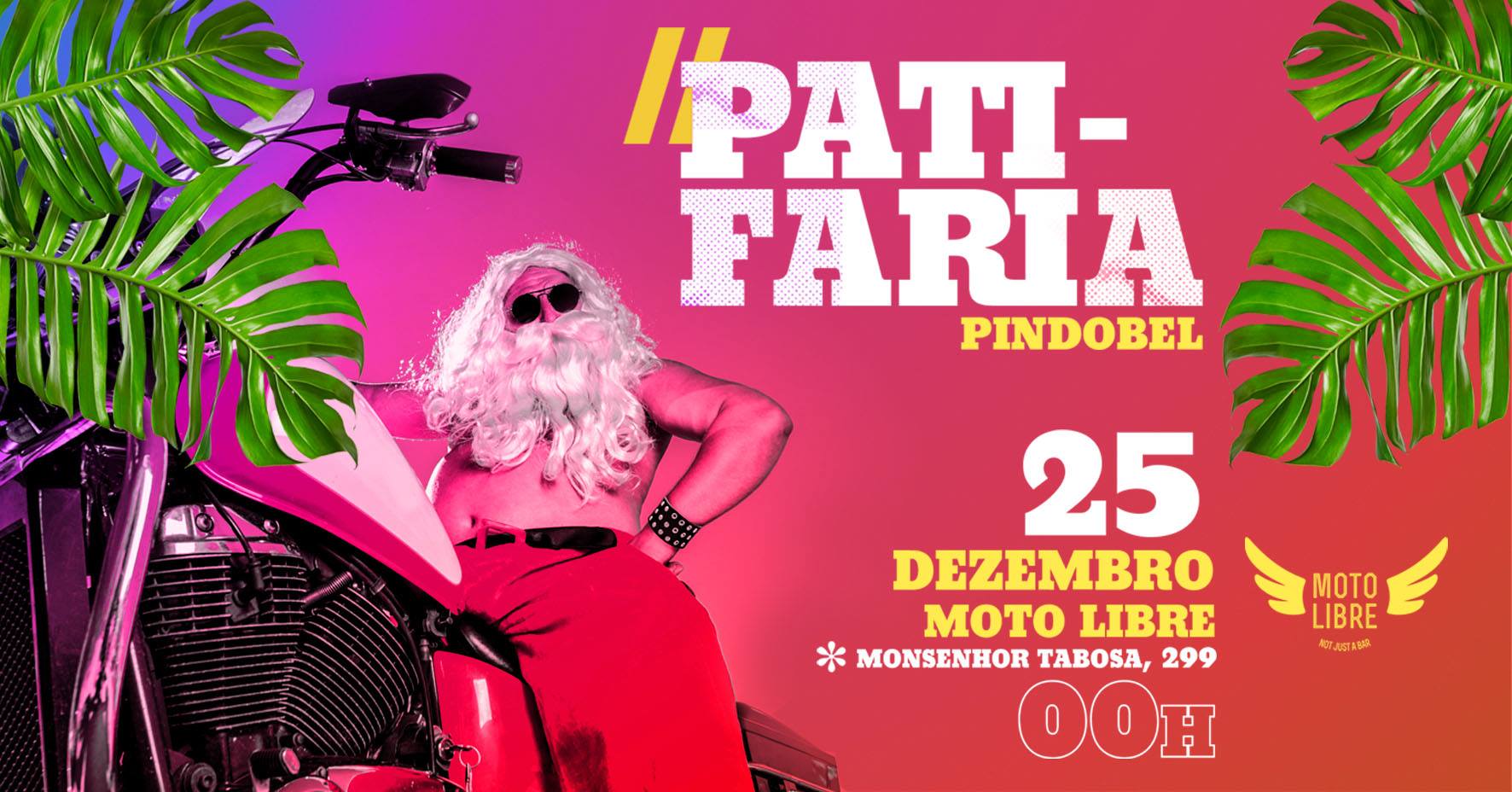 Patifaria de Natal Moto Libre