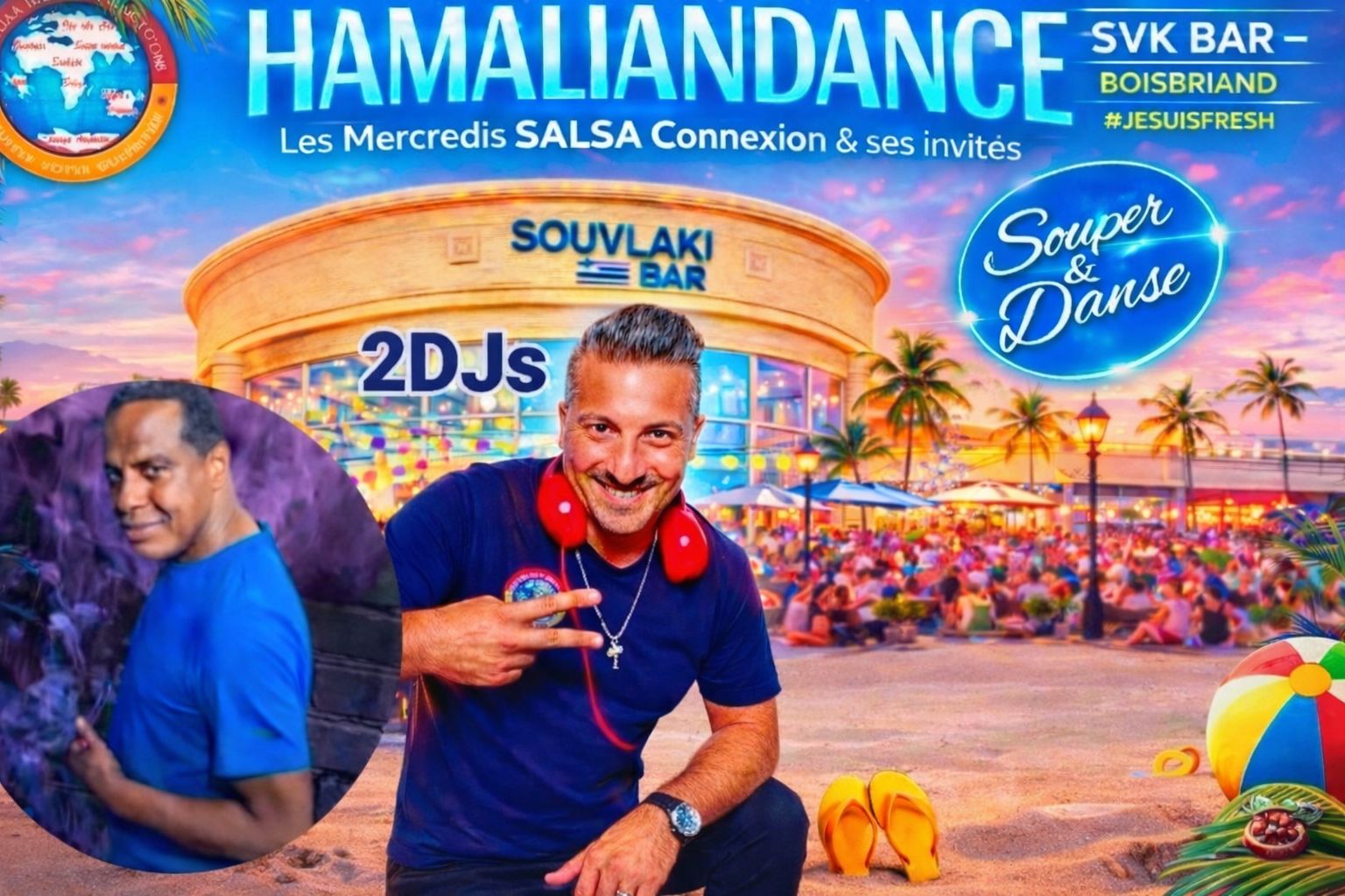 Les Mercredis SALSA CONNEXION AVEC HamalianDance Souvlaki bar boisbriand